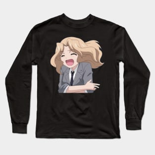 Kay Laughing Girls und Panzer Long Sleeve T-Shirt